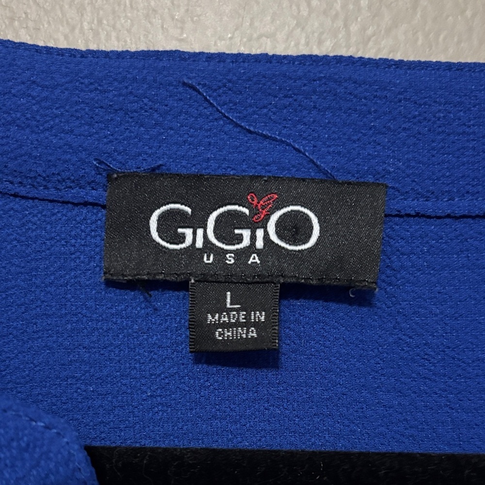 G&O Royal Blue Women's Blouse - Picture 2 of 4